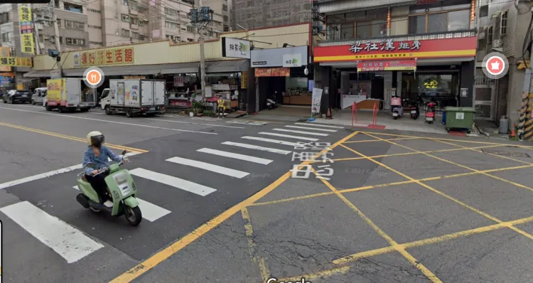 事發地點在台中市南屯區忠勇路和寶山二路口。翻攝GOOGLE地圖