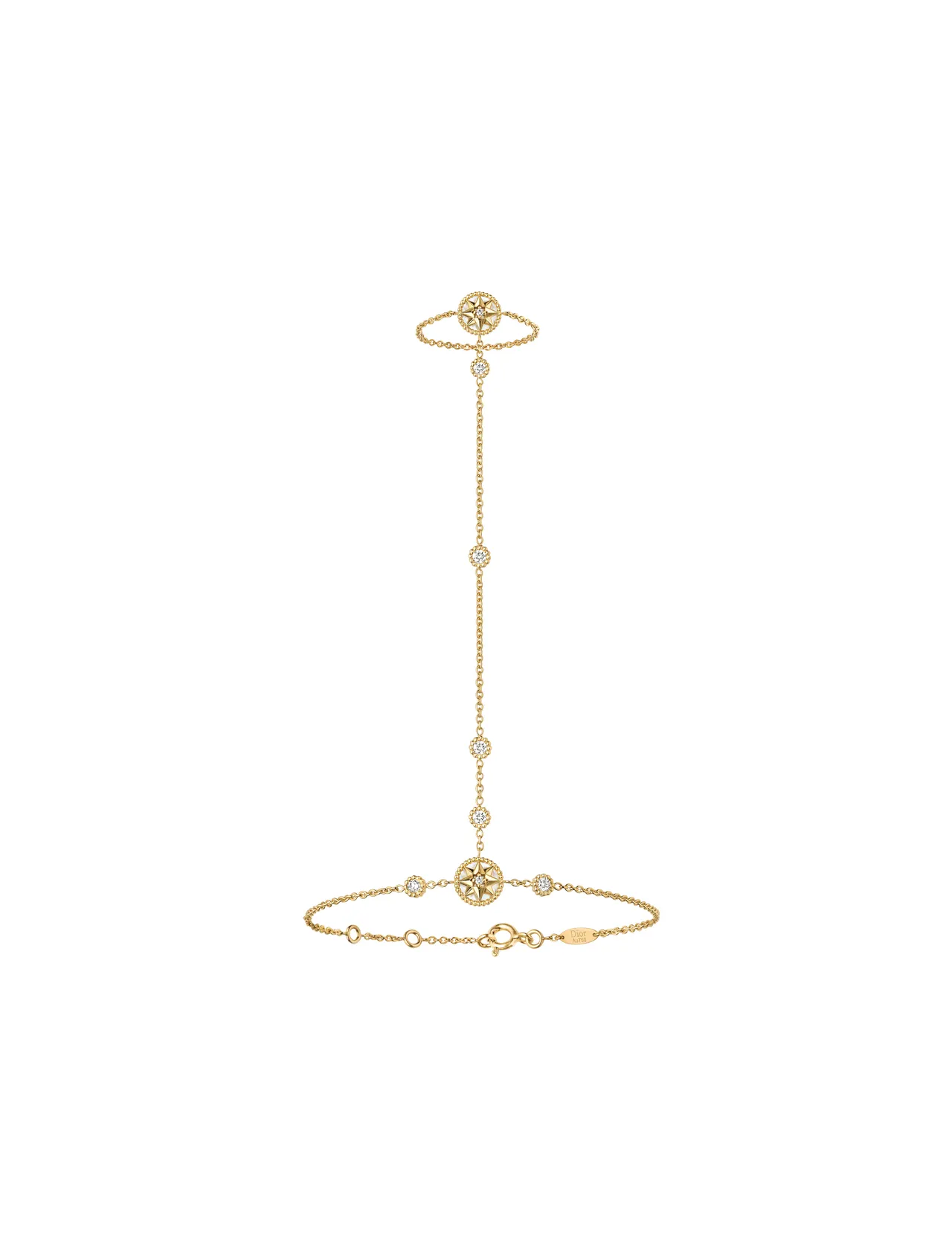 Rose des Vents 18K金掌中鍊,16萬3000元。品牌提供