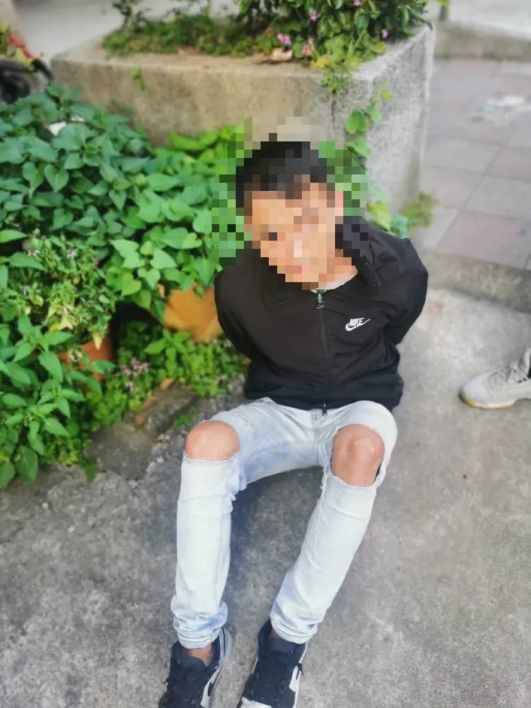 呂姓車手遭逮。翻攝畫面