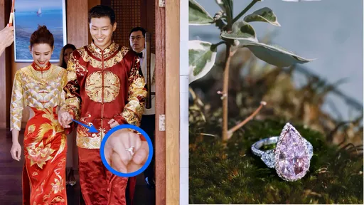 何超蓮為賭王守喪3年推遲婚禮 5.97克拉粉鑽求婚戒藏真愛密碼