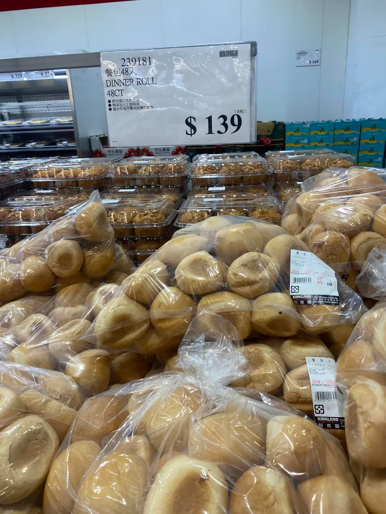 網友發現餐包的份量比以往增加了。翻攝自「Costco好市多 商品經驗老實說」臉書