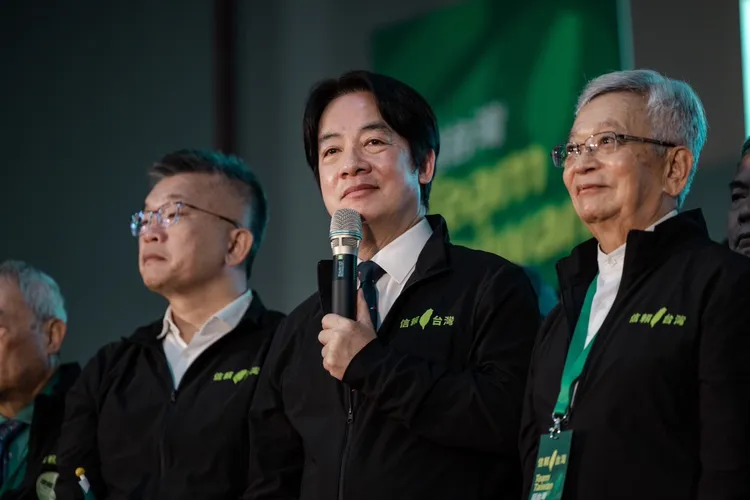 賴清德喊4任務壯大台灣。民進黨提供