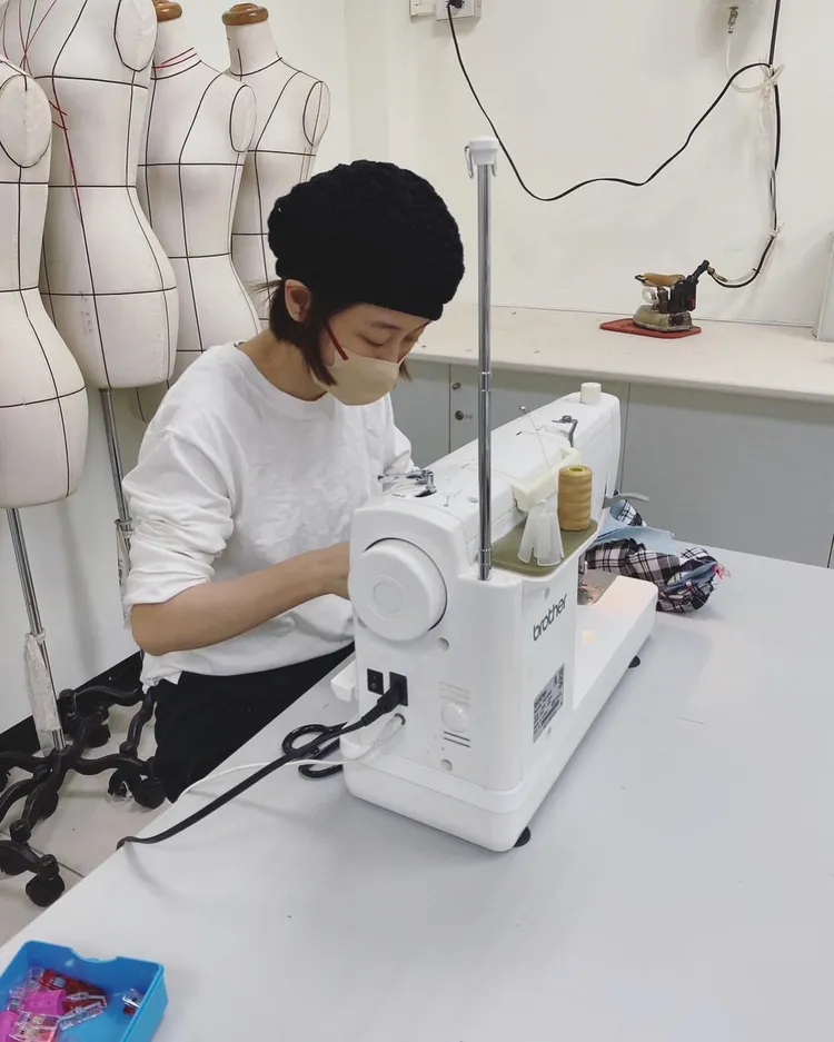 李維維在實踐大學上課。翻攝李維維臉書