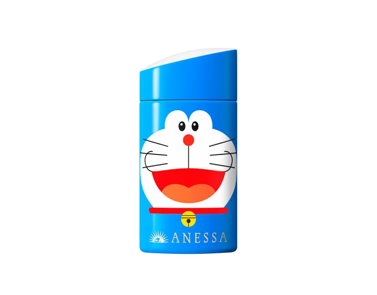 安耐曬金鑽高效防曬露N 4X哆啦A夢版（SPF50+、PA++++），60ml／950元。品牌提供