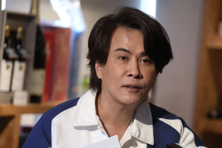 江志豐分享自己如何戰勝恐慌。娛樂中心攝