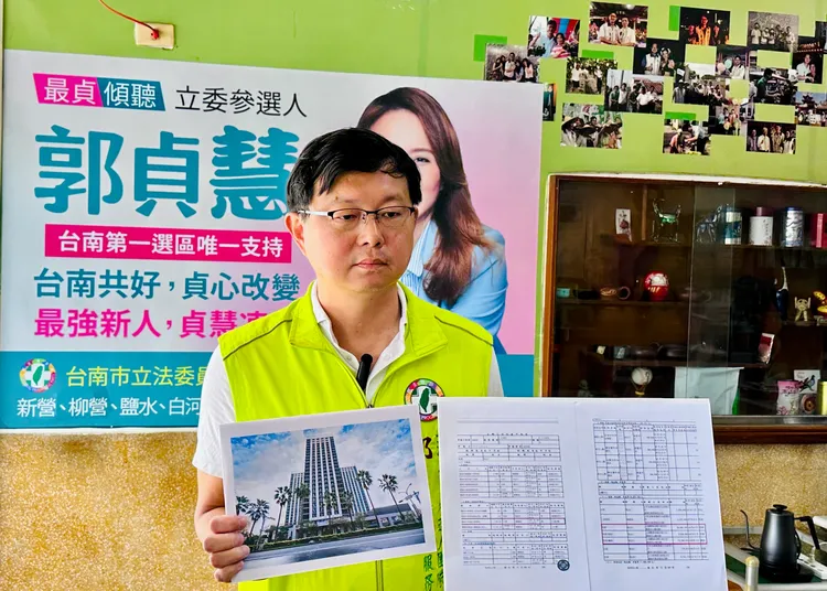 李退之稱說，賴惠員是「耘非凡」大富翁。王志弘攝