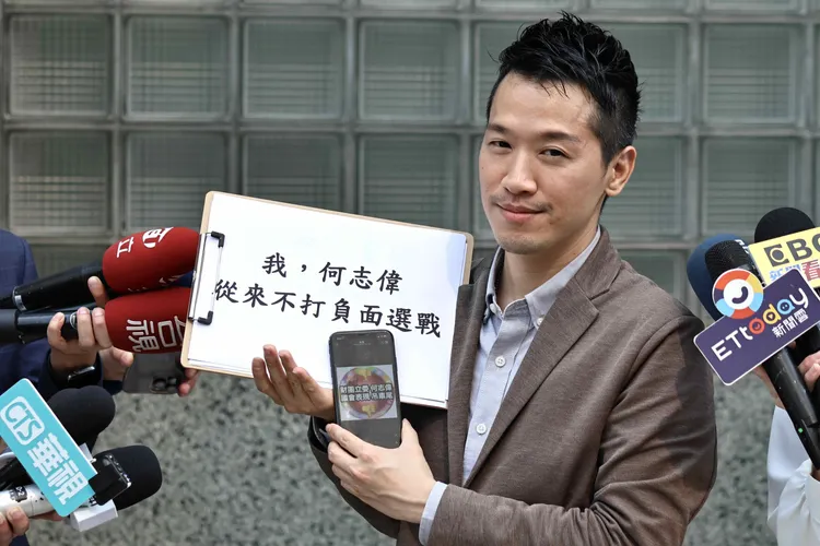 何志偉喊話，潑髒水的手段真的要停止了。資料照，施昂強攝