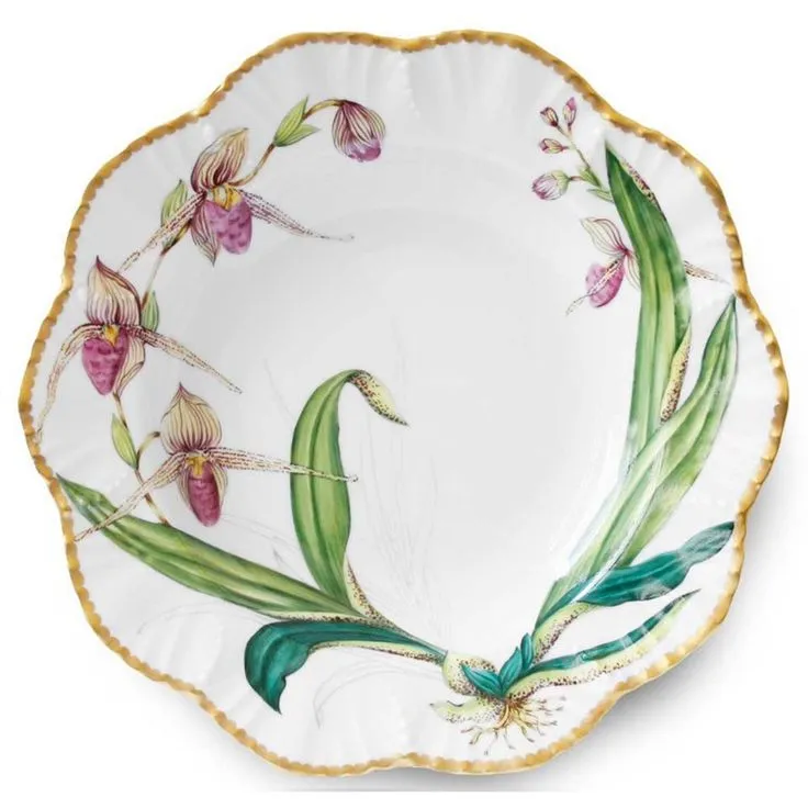 法國風格瓷器品牌Pinto Paris擅長高雅風格設計，當中蘭花主題為優雅代表。品牌提供