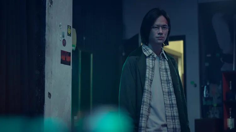 夏騰宏在《模仿犯》自卑唯諾。Netflix 提供