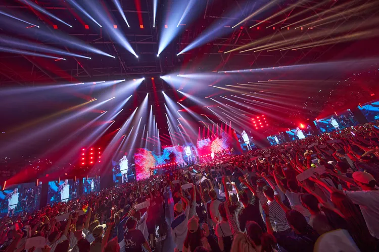 張惠妹演唱會門票一難難求，場場爆滿。聲動娛樂提供