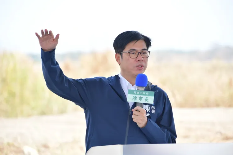 陳其邁表示，用水大戶若未節流，將有強制措施。政院提供