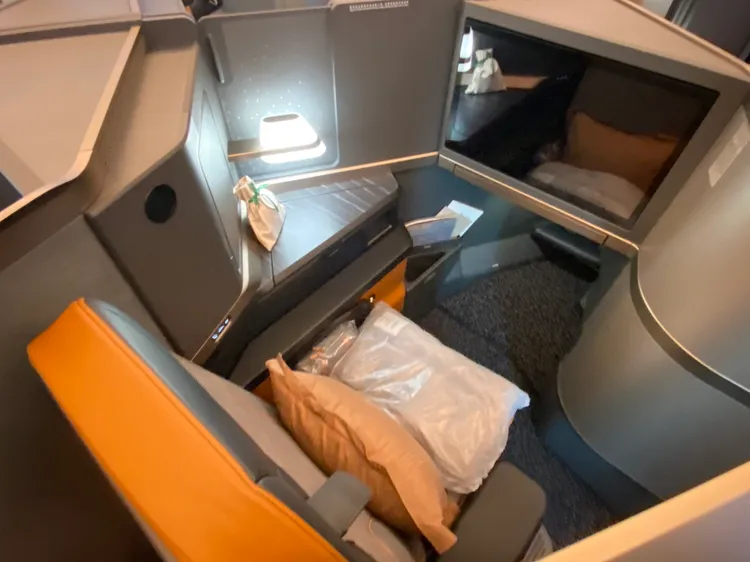 星宇航空座艙。陳怡文攝