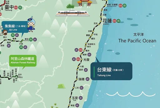 花蓮4.1地震！台鐵東部幹線部份受阻　13:42恢復正常