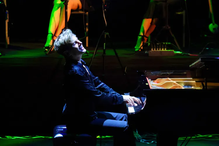 邁可森帥氣登場。彭欣偉攝