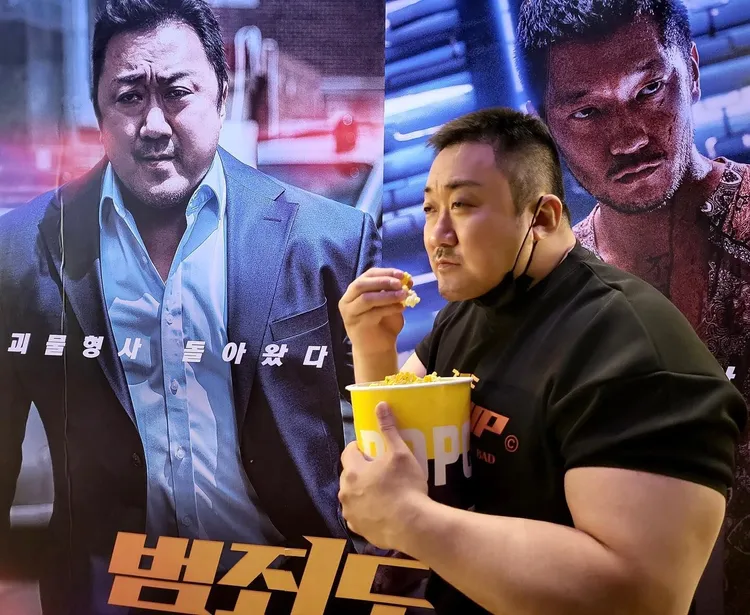 馬東石今年推出的《犯罪都市2》是去年韓國唯一破千萬人次觀看的韓片。翻攝馬東石IG