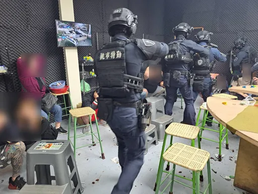 职业赌场藏身透天民宅　桃园警方攻坚破获逮35人