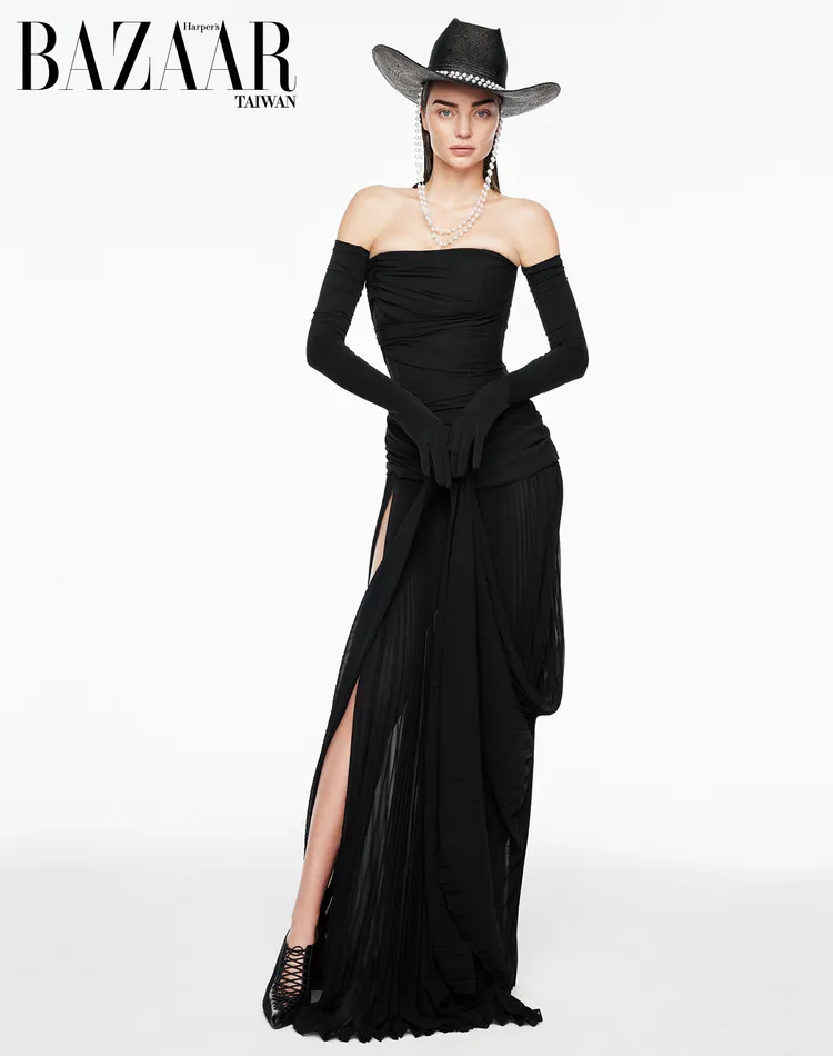 米蘭達克爾擁有天使臉孔和魔鬼身材，曾在時尚圈紅極一時。《Harper's BAZAAR》提供