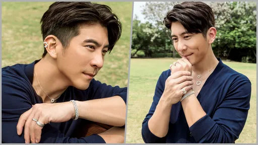 修杰楷钻石戴满身放闪命定另一半　潮搭耳骨夹喊「爱像呼吸」