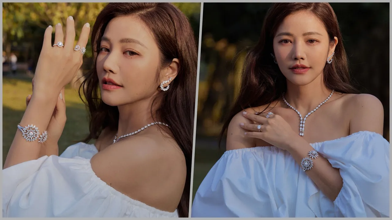 时尚网红许路儿参与拍摄In Search of Love寻觅真爱形象企划。品牌提供