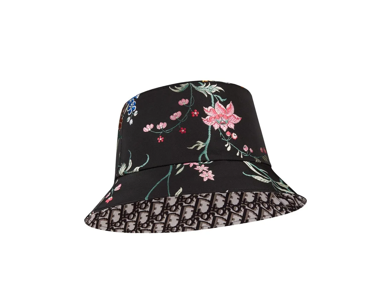 花卉刺繡圖案漁夫帽,2萬7500元。品牌提供