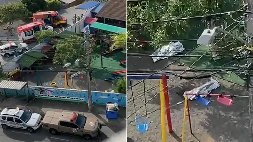 他翻入幼稚園「揮斧頭開始殺」　4死5傷！孩童陳屍遊戲區