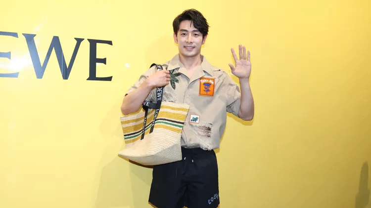 男星管麟也是LOEWE今日活動的出席嘉賓。莊宗達攝