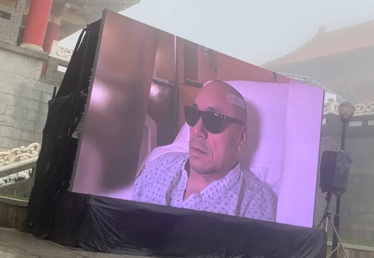 李世聰面對病魔也不改瀟灑本色。江孟謙攝