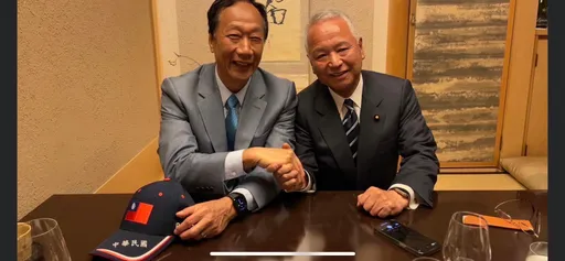 郭台銘日本科技經濟之旅首晚與他共進晚餐　稱對日本經濟貢獻卓越