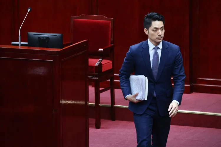 蔣萬安遭批評又在耍嘴皮子。資料照，林林攝