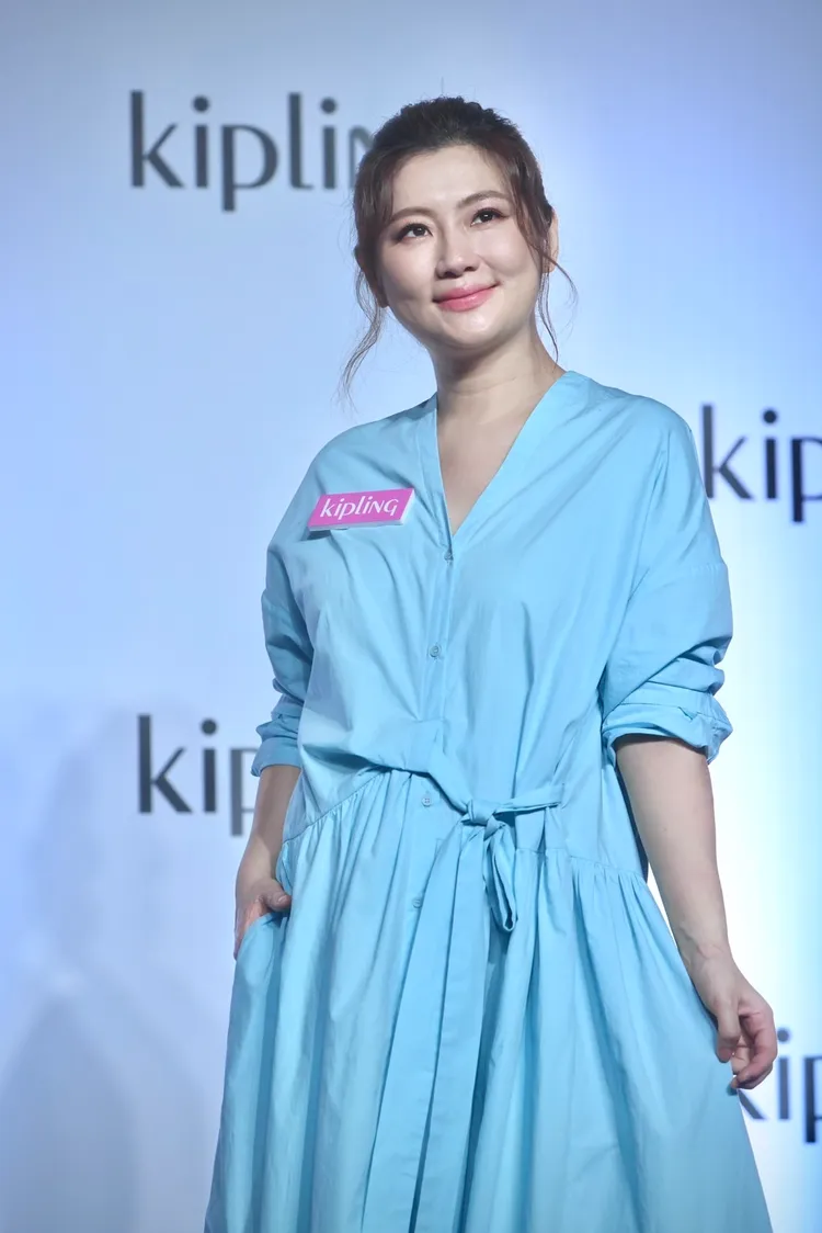 Selina挺著孕肚公開亮相。林林攝