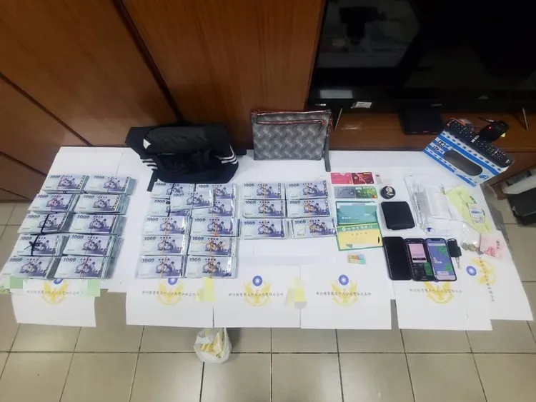 警方打詐保住民眾血汗錢。竹北警分局提供