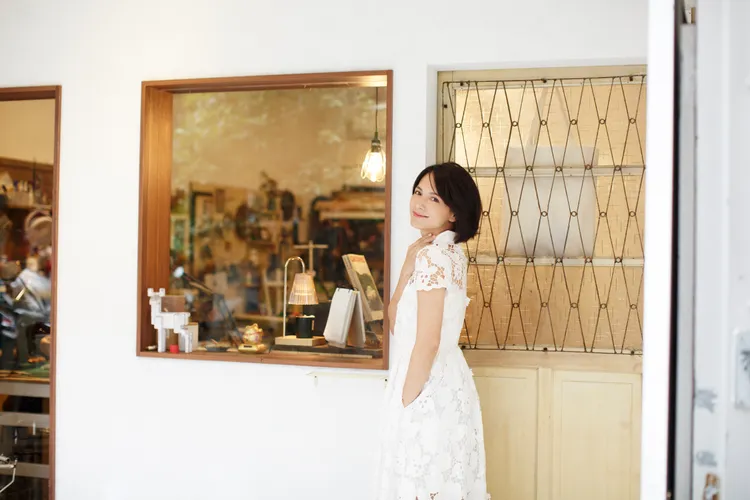 李心潔對於教育理念、家庭生活侃侃而談。甲上娛樂提供