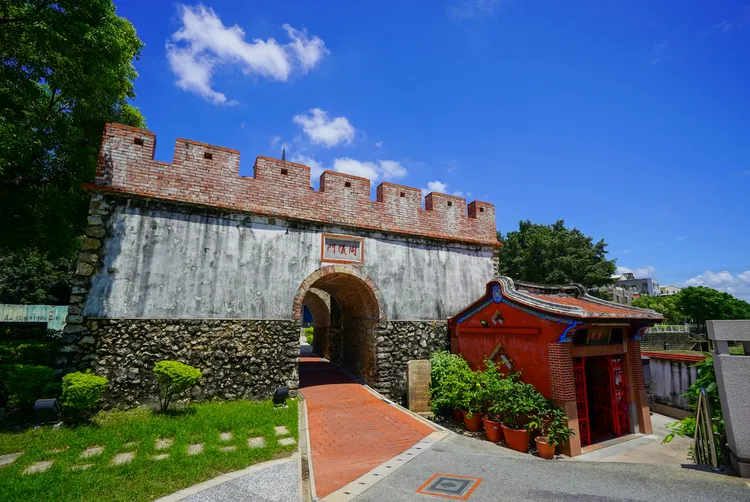 鳳山縣城遺址是高雄市定古蹟。 翻攝國家文化資產網