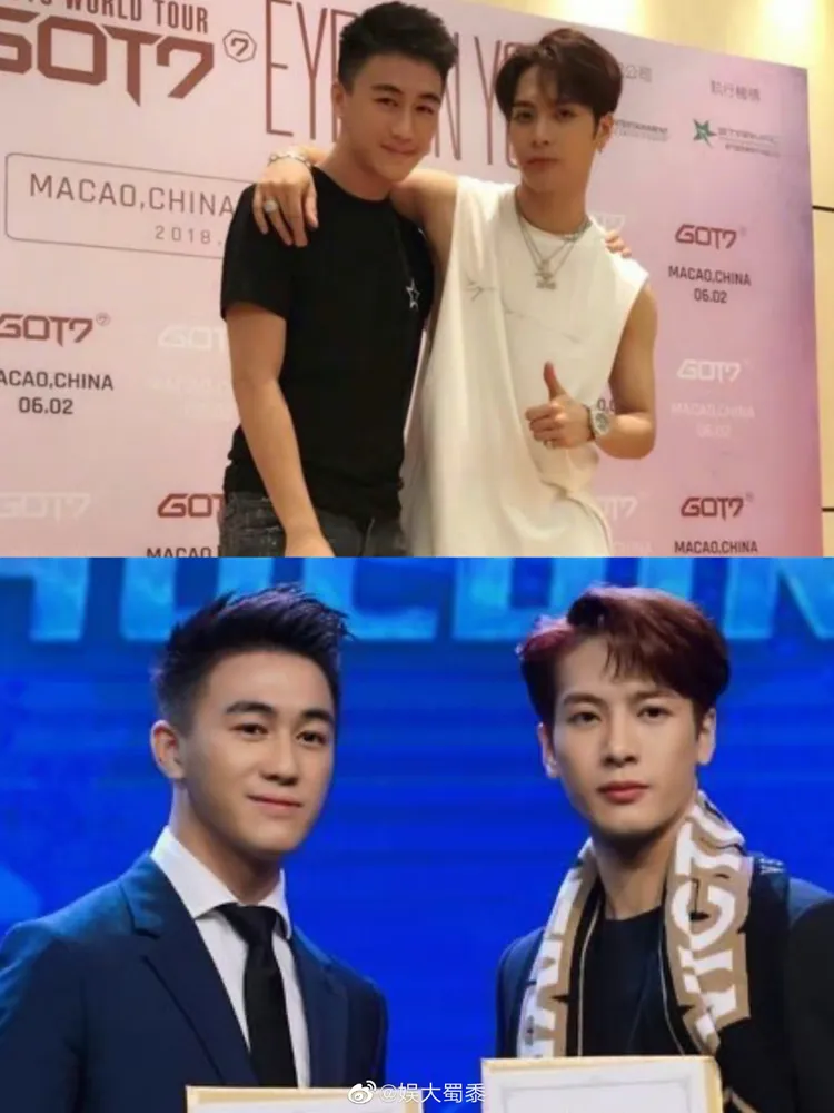 何猷君與王嘉爾交情匪淺。翻攝娛樂蜀黍