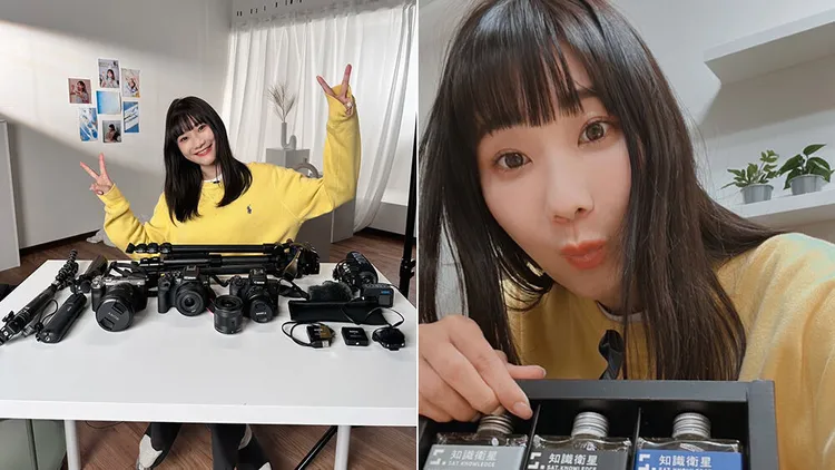 愛莉莎莎先前開課的自媒體銷售學課程募資結束，預購賣破2萬6千人，進帳豐厚宛如人形印鈔機。翻攝自愛莉莎莎IG