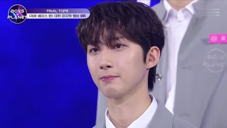 PENTAGON隊長李會澤放下身段挑戰，最後從第10名掉到13名，無緣進入出道組。翻攝Mnet