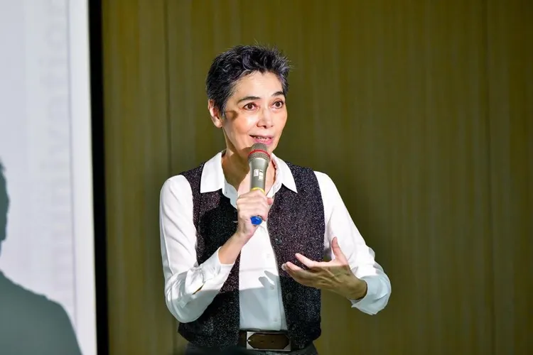 賴佩霞講話很有說服力。賴佩霞提供