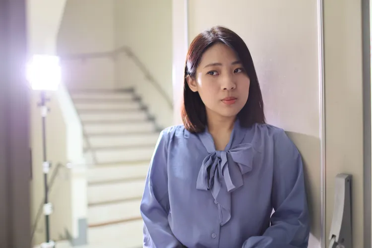 徐巧芯在九合一大選後喊出「世代交替」挑戰前輩費鴻泰。資料照片，鄭孟晃攝