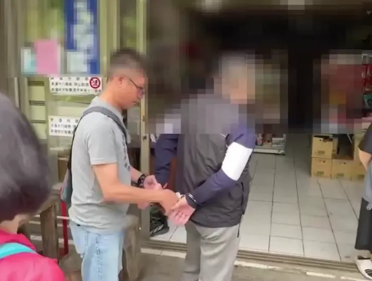 警方循線拘提潘男等共犯到案。翻攝畫面