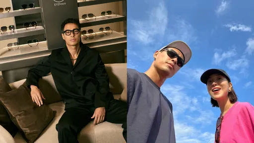 呼叫楊祐寧的「眼鏡控」嬌妻! 妳老公今天為它戴眼鏡啦