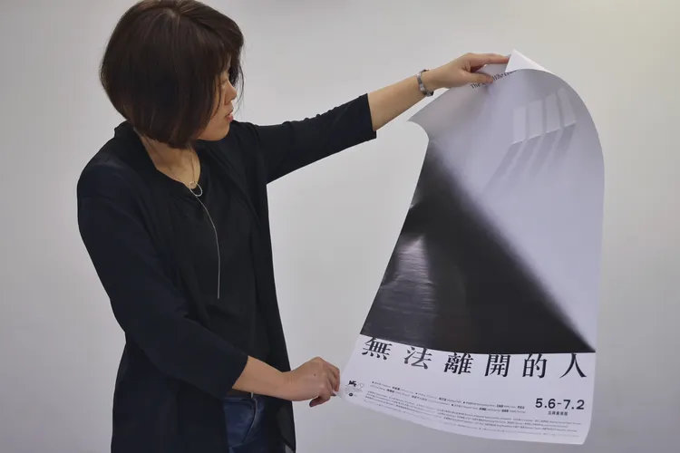 導演陳芯宜分享拍攝《無法離開的人》時的趣事。林林攝