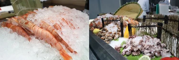 海鮮料理豐富。鄭孟晃攝