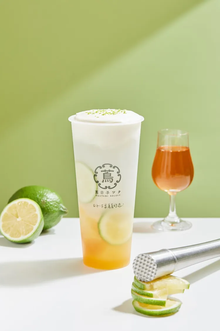 青柚芝士蜜朵朵售價95元/1杯。業者提供