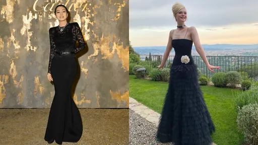 57歲鞏俐性感沙漏曲線好殺 女皇氣場原地輾壓「人間小仙女」