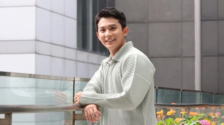 林暉閔等著下周退伍新生活。莊宗達攝