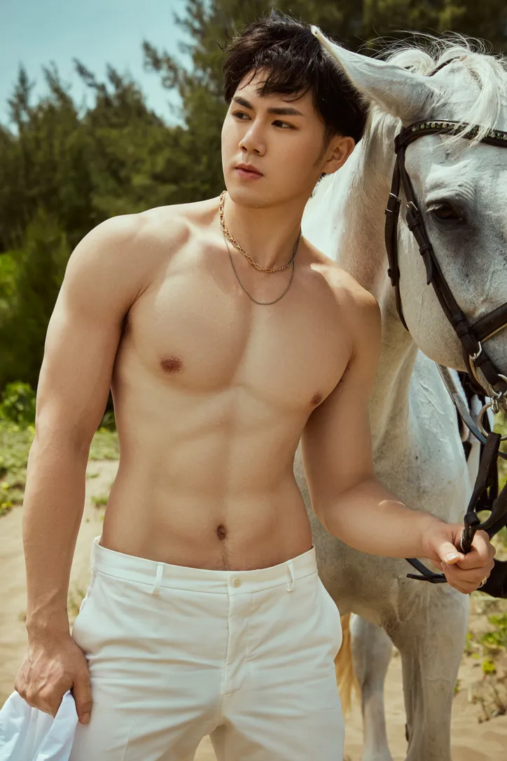 游恩赫身材壯碩。本人提供