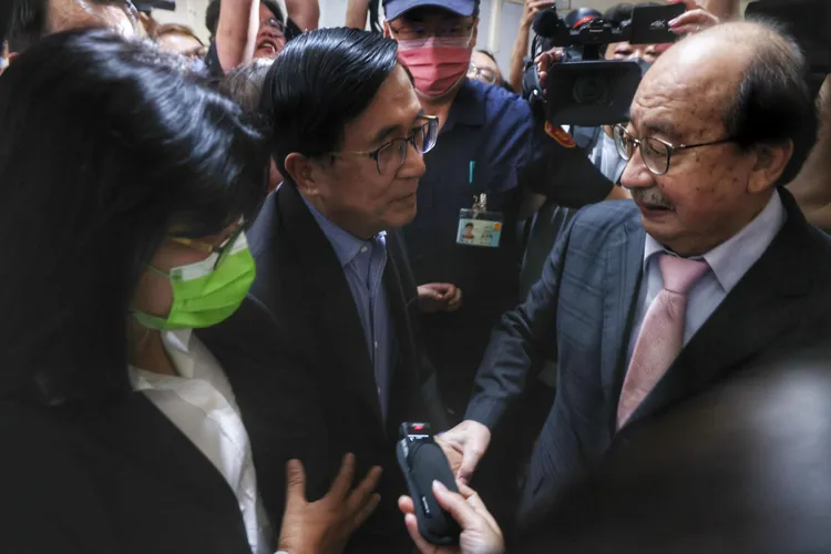 陳水扁2日上凱道，還赴立院等處拜會立院各黨團。資料照片