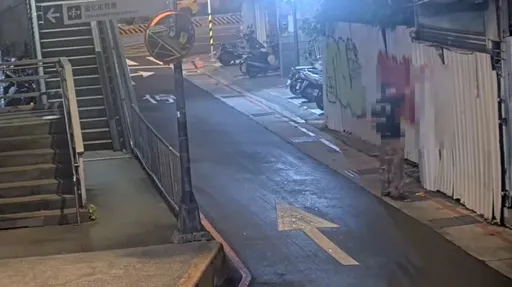 男大生躲台北橋下 趁無人大肆塗鴉!巡邏警目睹全過程