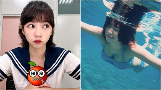 曾智希扮成火辣學生妹「裂開到胸」　被說像電影少女懵了