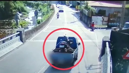 見路邊故障機車起歹念　新北慣竊開來貨車整輛載走